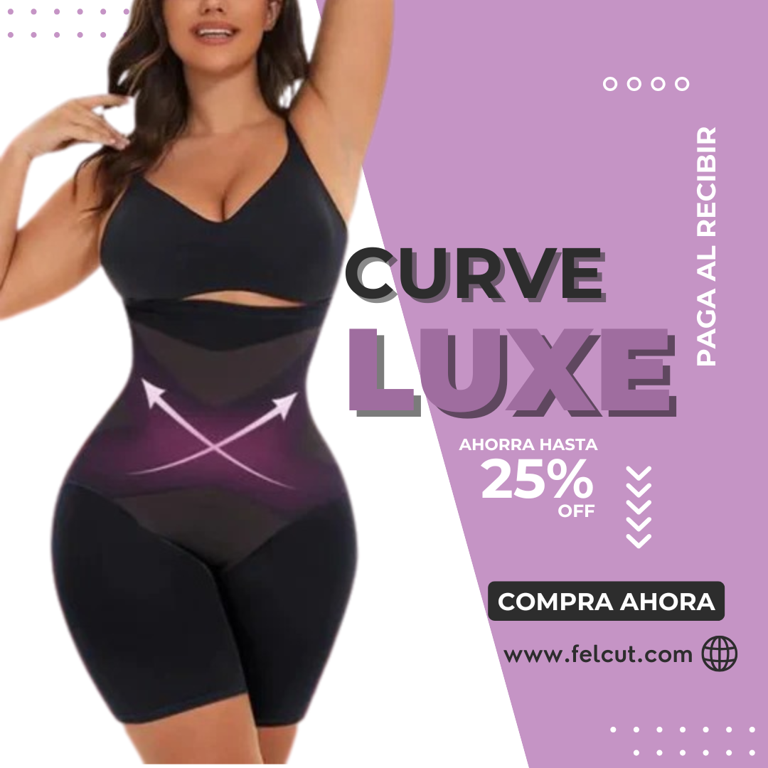 CurveLuxe: ¡La Faja que Moldea tu Silueta Perfecta! 🔥